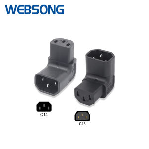 Connector Power JD-41 JD-56 WA-0142 C13 to C14 L Up Right Left Shape Websong