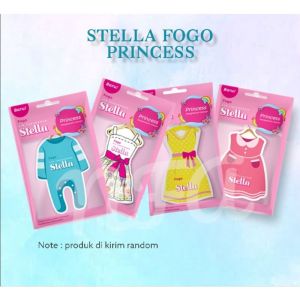 STELLA FOGO PENGHARUM LEMARI PAKAIAN ANTI BAU APEK Pewangi Baju Stela Vogo Pogo Princess Princes Gantung Hang it Fragrance