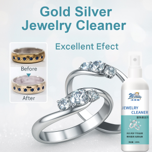 Gold Silver Jewelry Cleaner Not Hurt Silve Anti-Oxidant Special Silver Jewelry Safe Cleaner