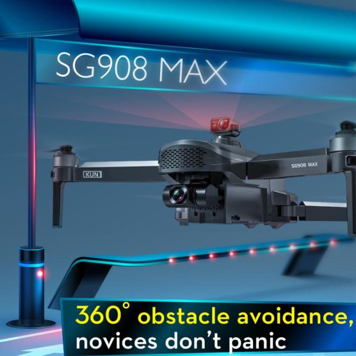 SG908 MAX Drone 3-Axis Gimbal 4K Camera Brushless Quadcopter | Lazada PH
