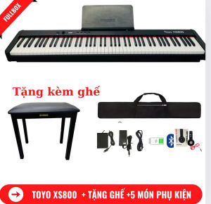 Đàn Piano Điện Bora BX 5 - 88 Phím Nặng Cảm Lực - Kết Nối Bluetooth + Chân Đàn + Tai Nghe + Tặng Kèm Ghế Piano Cao Cấp