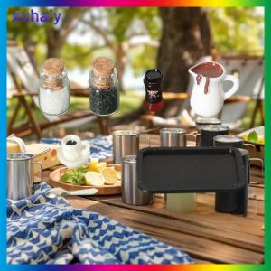 xuhaiy 7Pcs Desktop Scene Simulation Micro Model Parts Handmade Miniature Dollhouse Coffee Cup Model Decorative Tray Plate Accessories