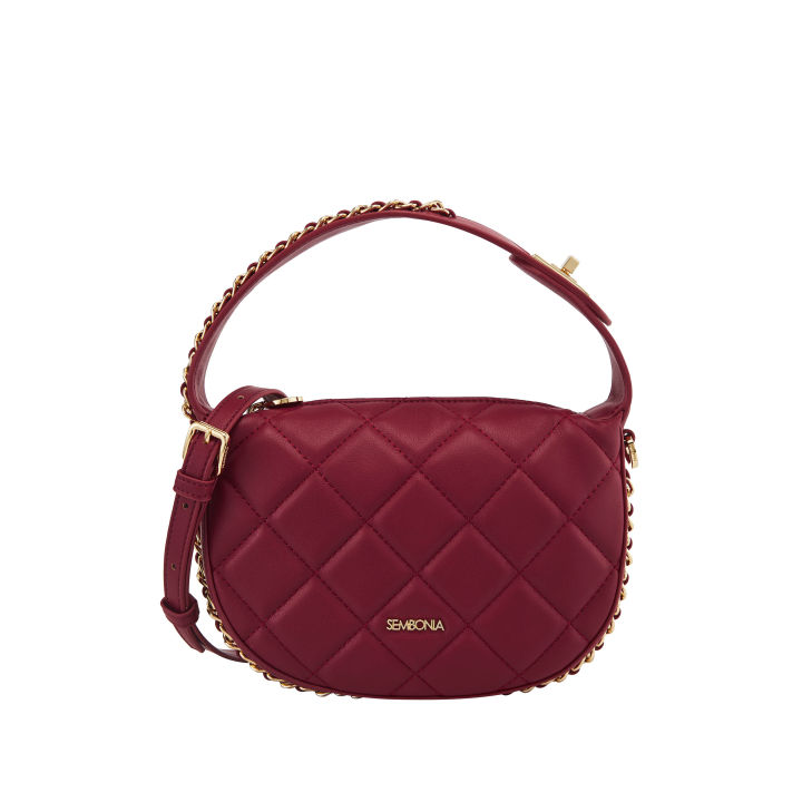 SEMBONIA Larissa Quilted Crossbody Bag 0603836 002S 04 Lazada
