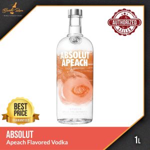 Absolut Apeach Flavored Vodka 1L