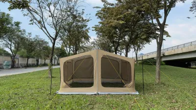 [FreeShip Max] Màn hình trung tâm Lều trung tâm mái che - Cửa Hàng Camping Trúc Linh