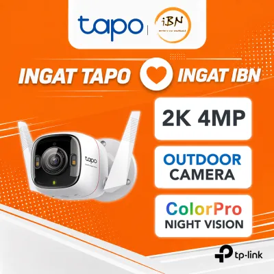 TP-Link Tapo C325WB | 2K/4MP ColorPro Night Vision Outdoor IP66 Security CCTV @ IBN