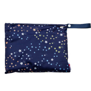 Multifunctional Double Zipper Waterproof Storage Bag Lager Size Diaper Wet Dry Bags Swimwear Bag