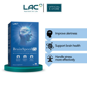 [LAC ACTIVATED] BrainSpeed PS - With More Phosphatidylserine (30 tablets)
