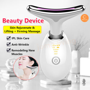 💖Christmas Gift💖✅SG Ready Stocks✅ Neck Massager Beauty Device Reduce Double Chin Remove Neck Line Neck Firm Lifting Gift Idea Xmas