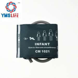 12-19CM Reusable Blood Pressure Cuff Single Tube NIBP Cuff with Bladde Blood Pressure Cuff For Medical Monitors Accessory(CM-1021S-01)