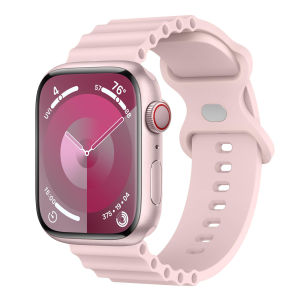 For Apple Watch Ocean Strap Ultra 2/Ultra 49mm 38mm 42mm 44mm 40mm iWatch Series SE/SE2/6/5/4 Silicone Band Women Men Sport Strap for Apple Watch Series 9 Series 8/7