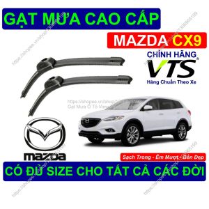 Gạt Mưa Bền Đẹp Kính Lái Mazda CX9 Cặp Gạt Mưa Kính Lái Mazda CX9 Có Đủ Size Cho Các Đời Xe Mazda CX9