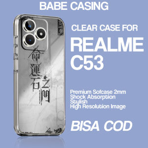 Case Realme C53 nfc Terbaru 2023 Hp Murah Terlaris Kesing Softcase Bening Babe Casing