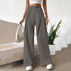 Lumina Style KILY.PH Highwaist Parachute Pants Casual Pant Wide Leg Baggy Pants Fashion Ootd for Women F1B03