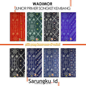 SARUNG WADIMOR JUNIOR PRIMER SONGKET KEMBANG