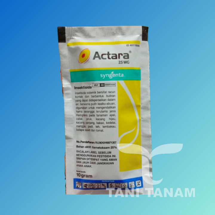 ACTARA 25 WG INSEKTISIDA PENGENDALI HAMA 10 GRAM | AKTARA INSEKTISIDA ...