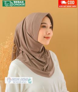 Paket Jilbab Sport Jersey 100 rb dapet 12 Pcs - Kerudung Wanita /- Kerudung Hijab Jilbab Instan Jersey Terbaru - Kerudung Olahraga Jersey