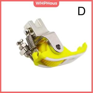 WHPHous Flat Car Sewing Machine Presser Foot 2 Roller Wheels Universal Attachment for Industrial Use Thick and Thin Fabric Sewing Tasks