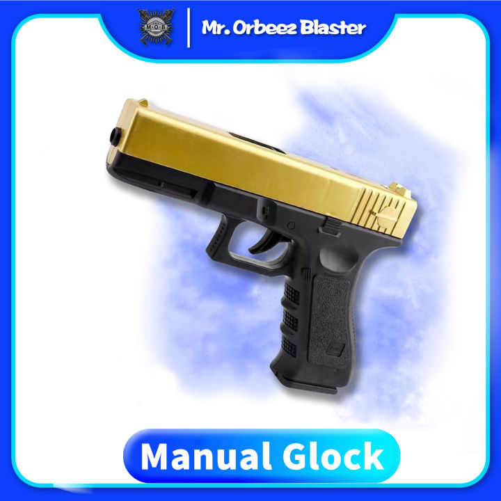 Glock gel blaster toy for boys, manual type bolt action, gel ball launcher toy Lazada PH