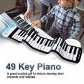 [HCM]{ Dành Cho Bé } } Đàn PIANO 49 Phím Cuộn Dẻo Cao Cấp -Đàn Piano KONIX 49 Phím  Chống Nước Cao. Đàn Piano điện tử cuộn dẻo 49 phím dễ dàng mang theo. 