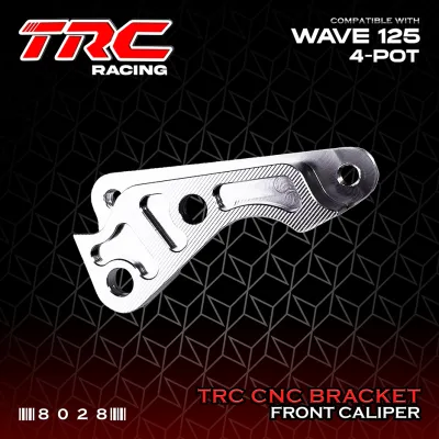 TRC Racing 4 POT Brake Caliper Bracket Wave 125 / XRM 125 CNC 8028