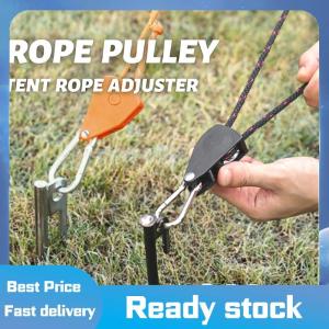 💥💥💥 เชือกเต็นท์ตั้งแคมป์กลางแจ้งเชือกรอกควบคุมปรับได้เชือกยก
