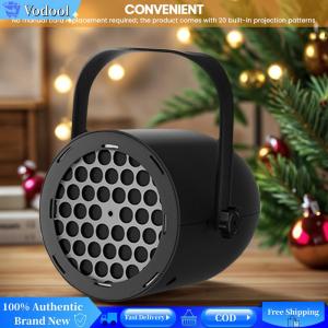 [Vodool Brand Center]Christmas Projector Lights Rotating Snow Lamp Outdoor LED Christmas Lights for Indoor Outdoor Christmas Decoration