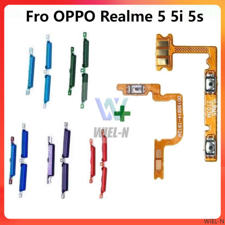 Nappe Bouton Power On/Off Pour OPPO Realme 5 (RMX1911), Realme 5i, Realme C3 - Référence EAN 6259587484850