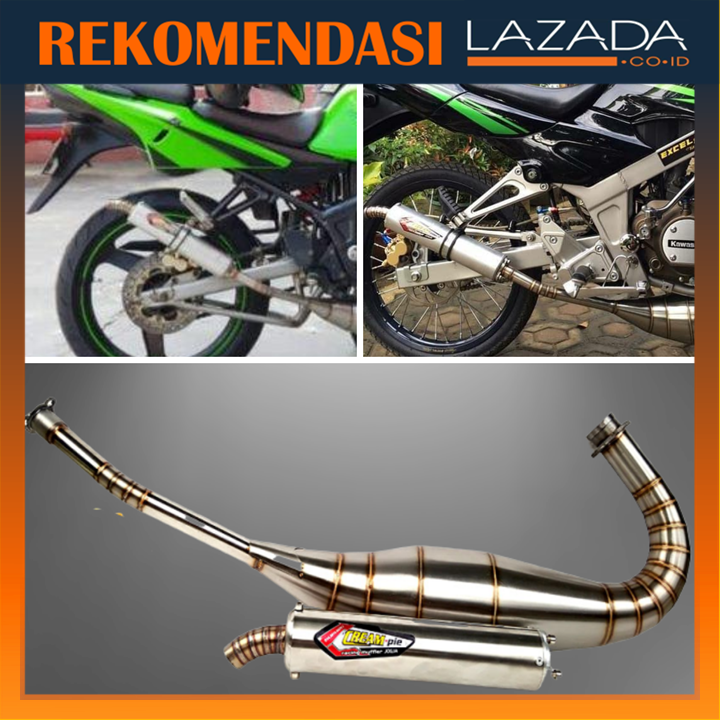 (COD) Knalpot Racing Creampie Ninja R Ninja RR Ninja SS Full Stainless ...