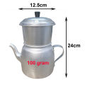 Phin pha cà phê, ấm pha cafe, phin nhôm pha cà phê 100gram - 200gram. 