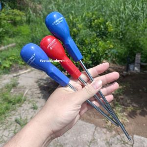 Tua vít vặn bulong ốc vít CrossMan Ø 6mm 2 canh - 4 canh - Dài 15cm 20 cm - #vattuducduyen