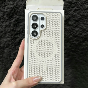 Simple Matte Shockproof Magnetic Heat Dissipation Case For Samsung S26 S25 S24 S23 Ultra For Magsafe Charging Frosted PC Cover