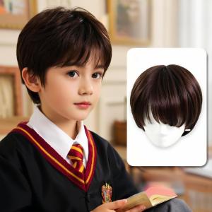Harry Potter ยอดนิยม cos วิกผมเด็ก Qi หน้าม้าสั้นเต็มหัว
