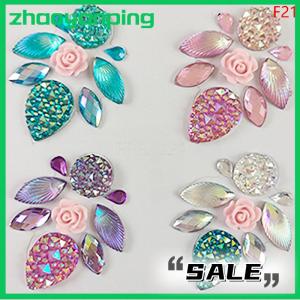 zhaoyanping 3D mặt hình xăm đồ trang sức dán sáng bóng khuôn mặt trang trí Sticker nghệ thuật cơ thể trang trí sân khấu trang điểm trang trí công cụ