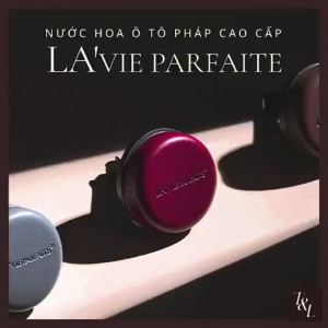 Sáp thơm xe hơi La’vie Parfaite Leather Collection – Hương nước hoa Pháp cao cấp kèm 2 túi sáp