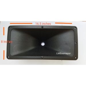 16.5 x 7 3/4 inches Horn Tweeter for Speaker Box Assembly