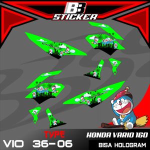 STICKER PREMIUM Stiker Vario 160 Bisa Hologram Striping Vario 160 2022 2023 Vio 36