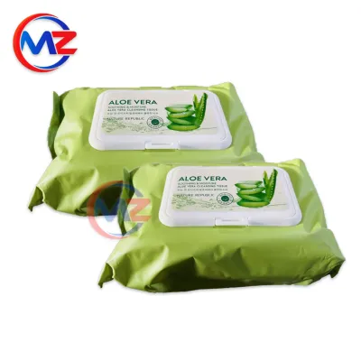 ( BUY 1 TAKE 1 ) Good Quality big size Aloe vera soothing &moisture aloe vera cleansing Baby wipes