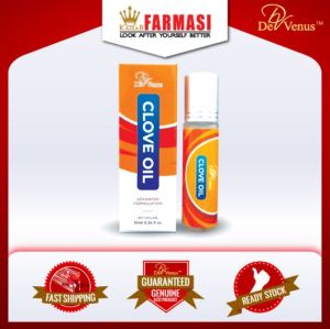 DE VENUS CLOVE OIL 10ML – Aromatherapy oil cengkih relieves child’s sputum stuffy nose pening loya mual