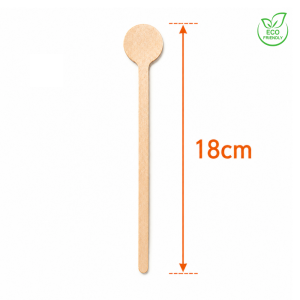 500PCS Disposable Wood Stirrer Sticks | Coffee Tea & Beverage Drink Mixers
