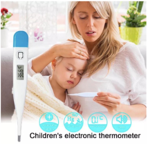 Thermometer Digital Alat Pengukur Suhu Badan Tubuh Bayi Anak