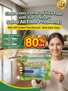 ✨Powerful Antibacterial Mold Removal Cleaning Sheet / Deodorizing Multi-Effect Floor Cleaner / Strong Cleaning Function / Natural Plant Extracts / Gentle No Harm / Scented Freshness