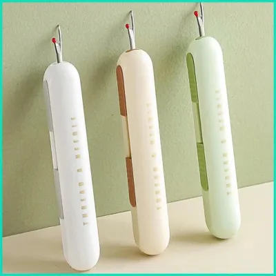 Dụng Cụ Cắt Chỉ & Luồn Kim 2in1 Thông Minh – Dao Cắt Sắc Xỏ Kim Nhanh – Gọn Nhẹ An Toàn Tiện Dụng