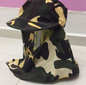 Fishing Hat  Outdoor Fisherman Hat Cap Sun Protection UV-proof