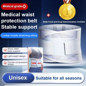 Breathable waist support belt Comfortable waist support belt Compression steel plate waist support belt Waist support belt