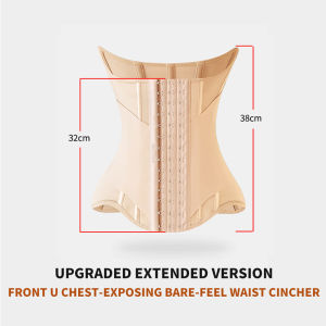 [MISTHIN Girls] 1Pcs Breathable Womens Waist Shapewear Korset  New Nylon Slimming Body Shaper Panty for Female Girdle  S0429
