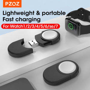 【LOCAL】PZOZ Fast Charger Real 5W สำหรับ Apple Watch Ultra 3 2 แบบพกพา USB-C Type-C USB C Magnetic Travel Keyfob ชาร์จอุปกรณ์เสริม iWatch Series 11/10/9/8/7/6/5/4/se/ultra