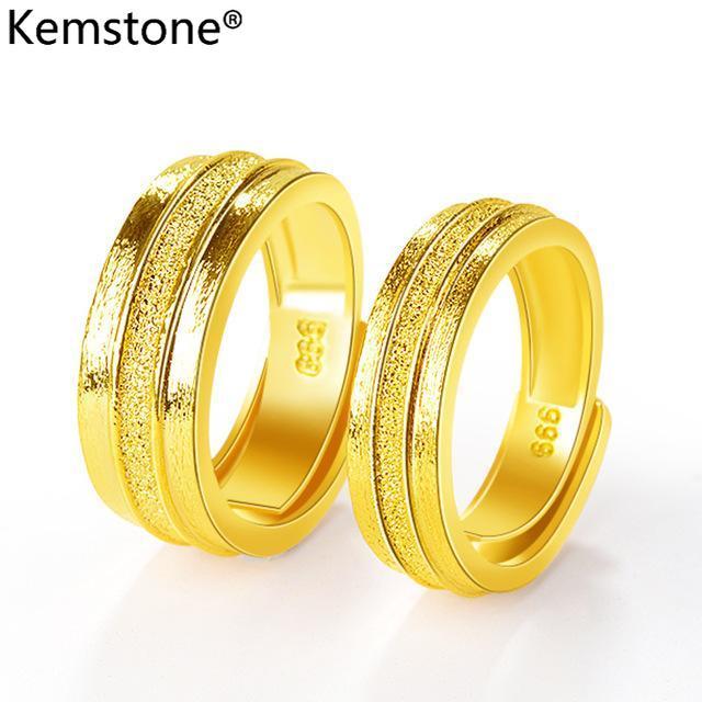 Lazada couple ring on sale gold