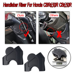 For Honda CB650R CBR650R Handlebar Riser Moves Up Backward Forward Extend Adapter 2019 2020 2021 2022 2023 2024 CB CBR 650R Handle Bar Raiser Clamp Height Back