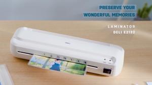 Deli Laminator E2132: Kinerja Tinggi & Kebisingan Rendah